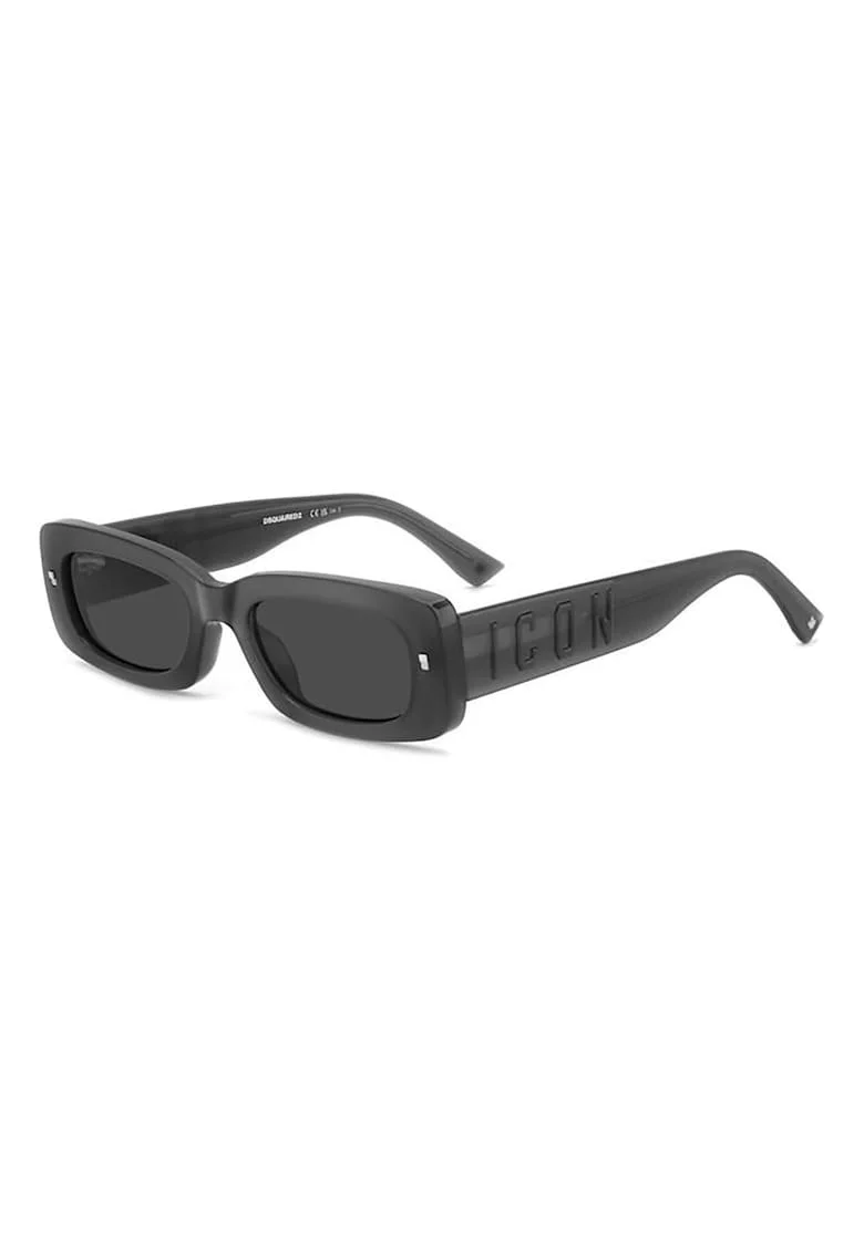 Ochelari de soare dama  icon-0020s, acetat, gri, 52x16x140
