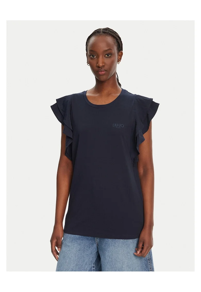 Bluza dama,  bumbac, bleumarin