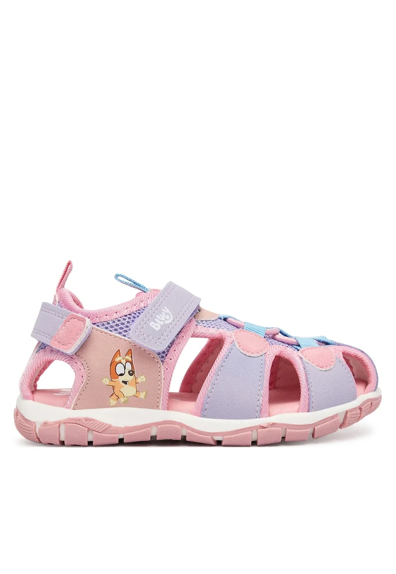 Sandale pentru Fete,  roz/multicolor, textil