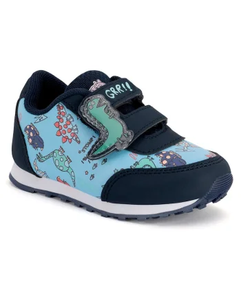 Pantofi scopii,  bleumarin, material sintetic