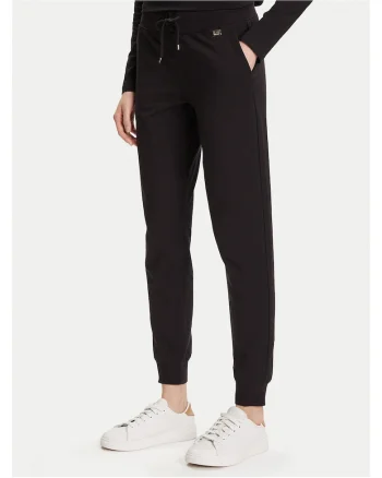 Pantaloni dama,  bumbac, negru,