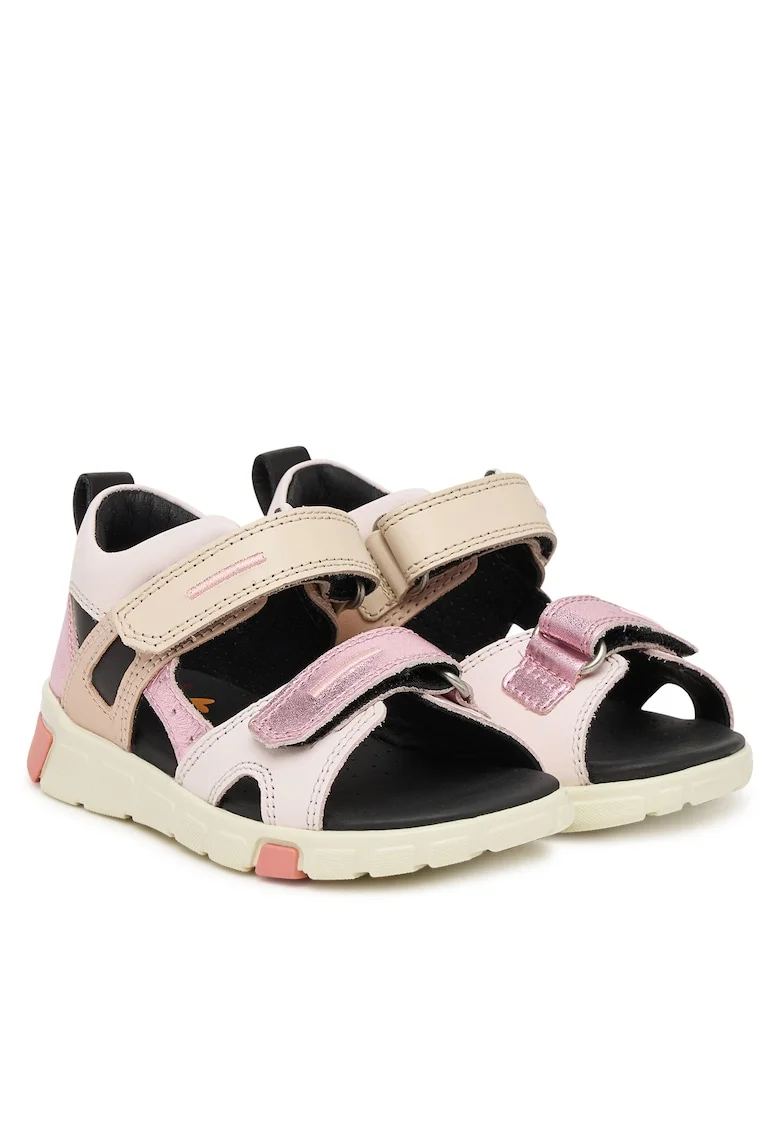 Sandale pentru Fete,  piele naturala, multicolor