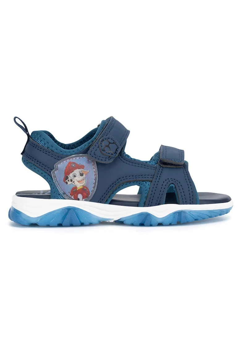 Sandale copii,  albastru, sintetic, sistem inchidere Velcro