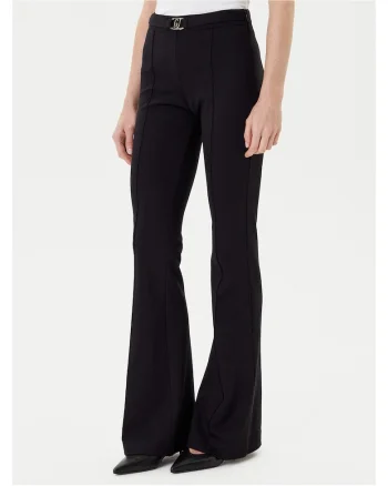 Pantaloni dama,  viscoza, negru,