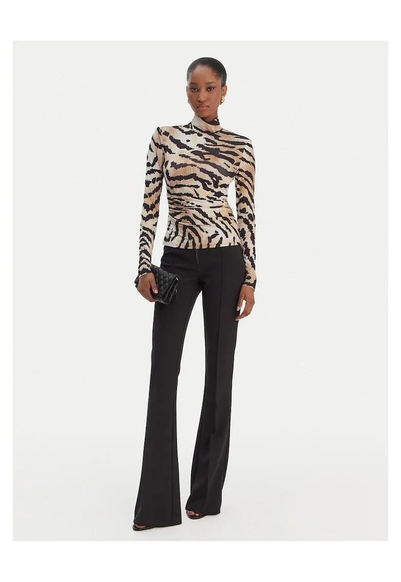 Bluza dama, Negru/Bej