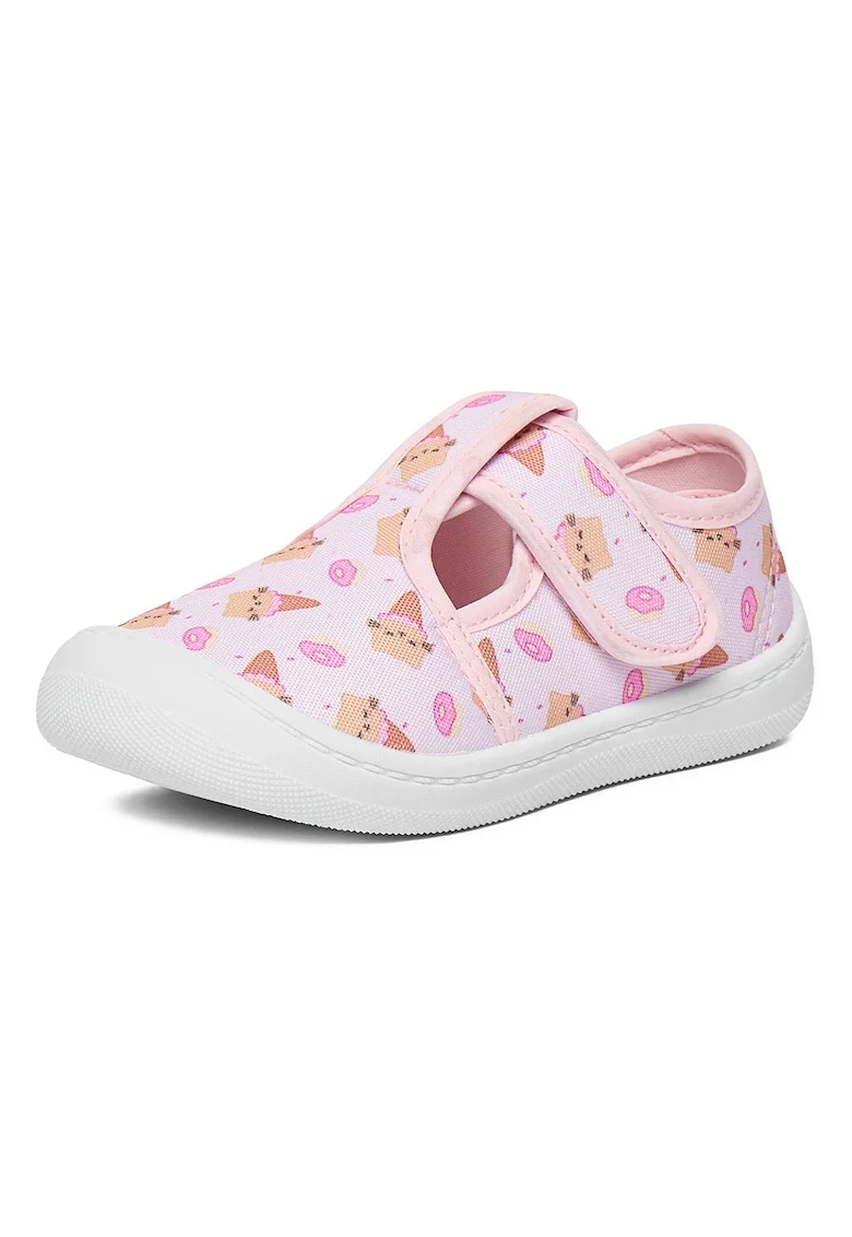 Sandale copii,  roz, material textil, pentru fete