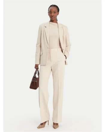 Sacou Femei,  65% viscoza, 31% poliamida, 4% elastan, INTL, Bej