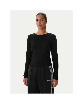 Bluza dama,  slim fit, negru, modal,