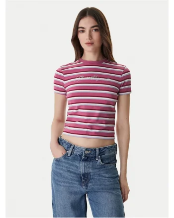 Tricou dama  Bumbac/Elastan, Roz