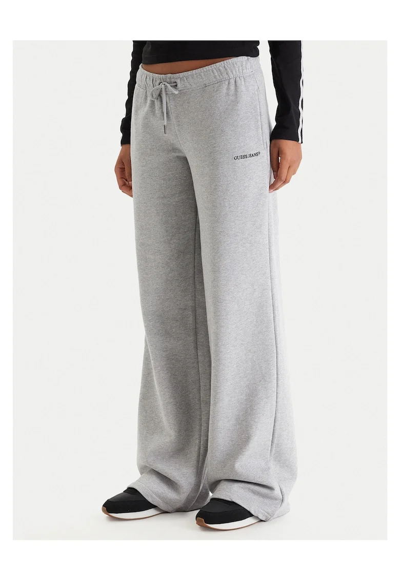 Pantaloni dama,  bumbac, gri