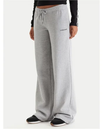 Pantaloni dama,  bumbac, gri