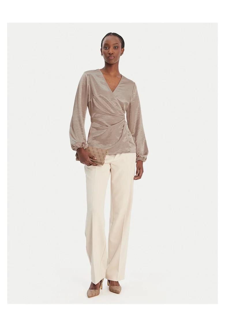 Bluza dama,  poliester, bej