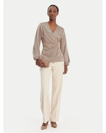 Bluza dama,  poliester, bej