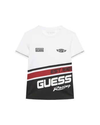 Tricou copii,  bumbac 100%, alb,