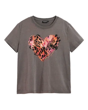 Tricou  Budapest 48983, Gri