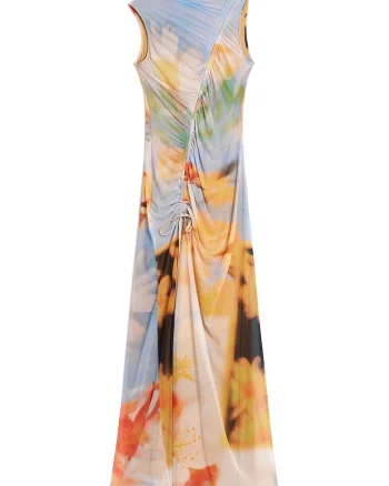 Rochie de vara,  Multicolor, Poliester,