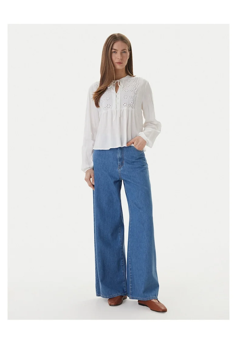 Bluza dama,  Alb, viscoza