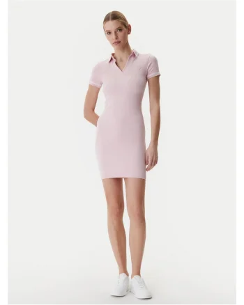 Rochie casual,  roz, poliamida, pentru femei,