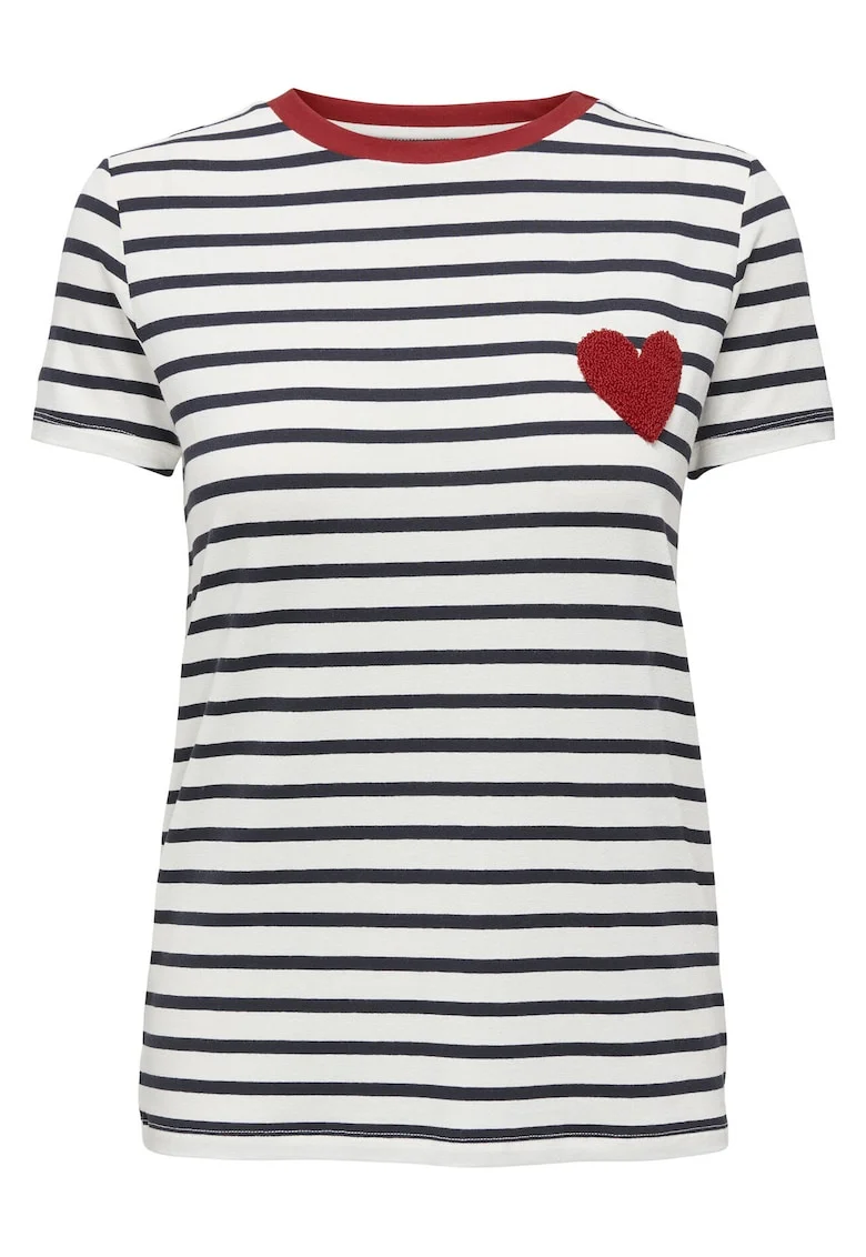Tricou dama,  model dungi, alb, viscoza/elastan