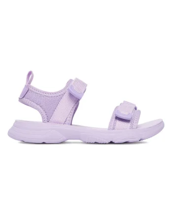 Sandale copii,  violet, material textil, sistem inchidere Velcro
