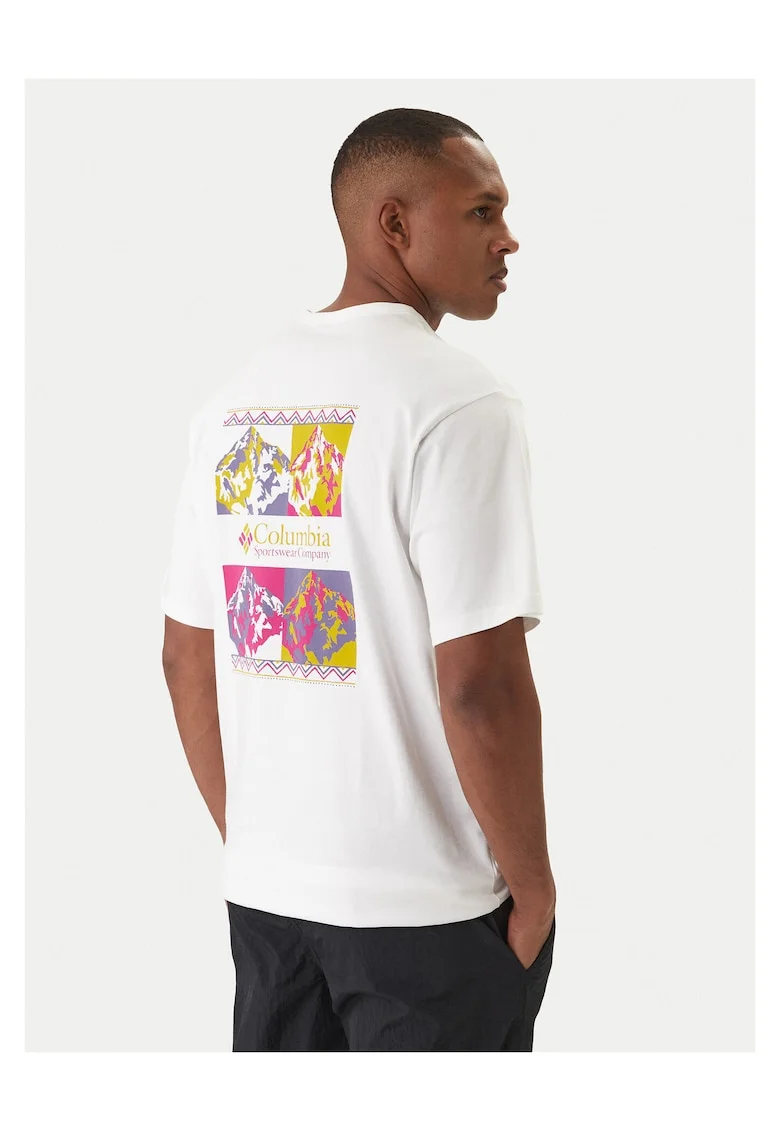 Tricou barbati,  bumbac, alb
