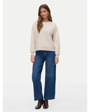 Bluza dama,  poliester reciclat, bej