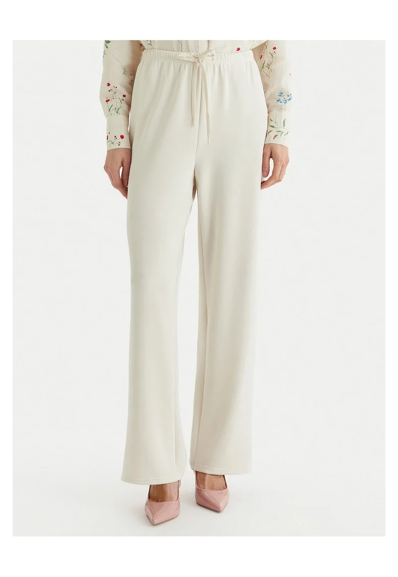 Pantaloni dama,  modal, bej