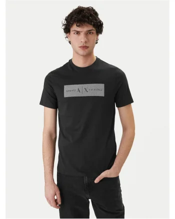Tricou barbati,  slim fit, bleumarin, bumbac