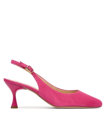 Pantofi pentru dama, Hogl, piele naturala, roz