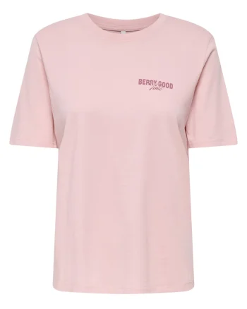 Tricou dama  roz, bumbac organic