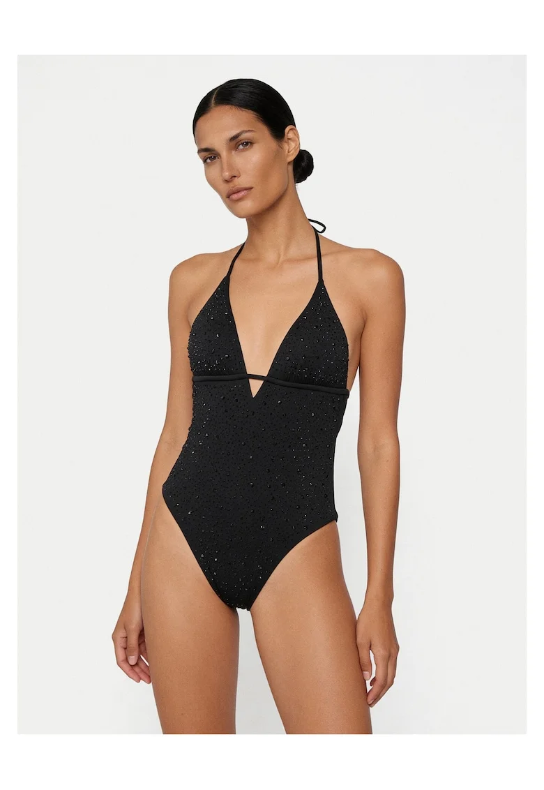 Costum de baie dama,, Negru