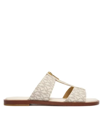 Papuci dama,  40S6BRFS1B, piele ecologica, bej