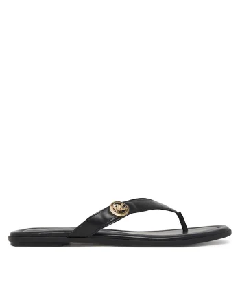 Slapi dama,  piele naturala, negru, design elegant