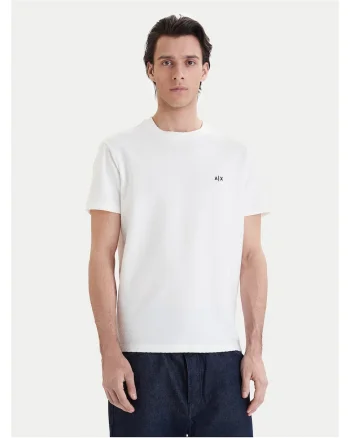 Tricou barbati,  bumbac, alb,