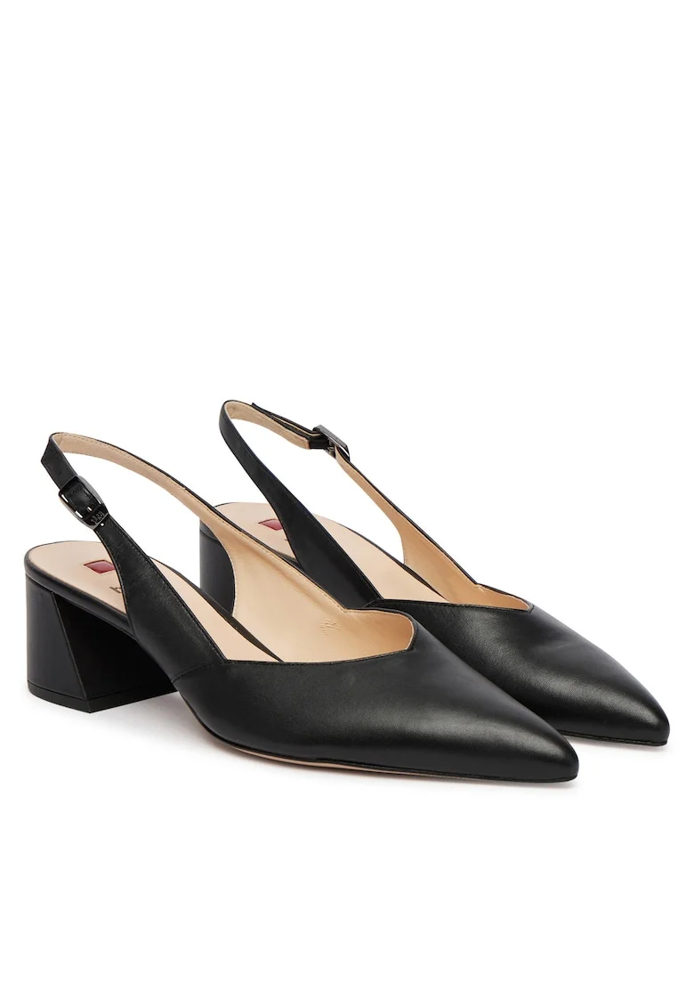 Pantofi dama, Hogl, piele naturala, clasic, negru