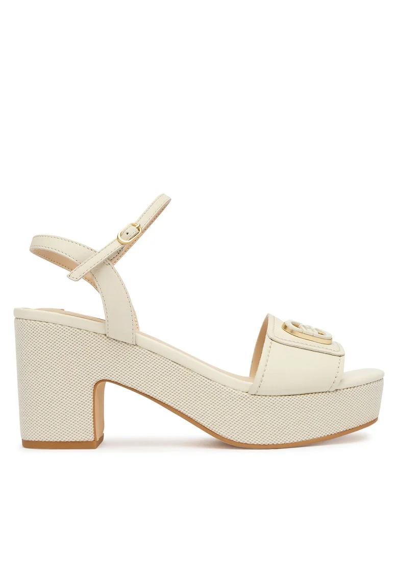 Sandale dama,  piele naturala, clasic, bej