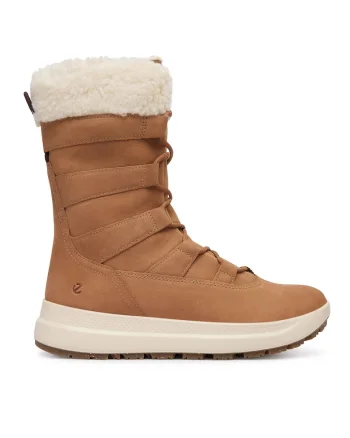 Cizme dama,  piele naturala, maro, material sintetic
