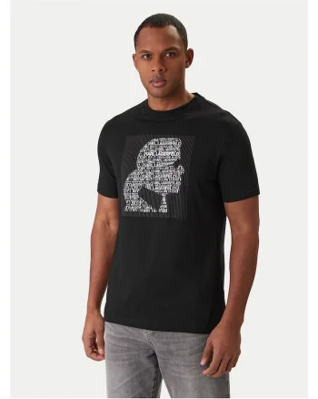 Tricou Barbati,  Bumbac, Negru,
