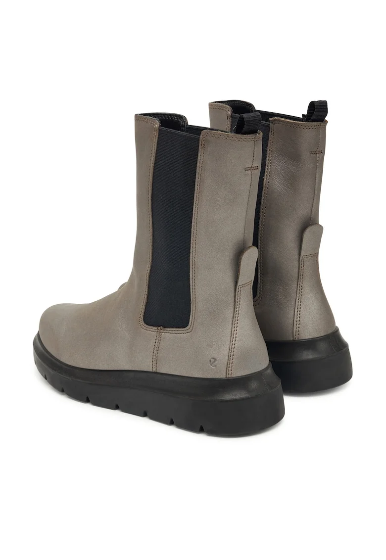Botine  piele naturala, maro