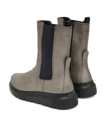 Botine  piele naturala, maro