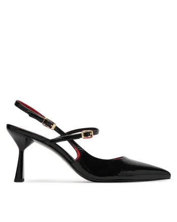 Pantofi dama, Hogl, piele naturala, toc stiletto, negru