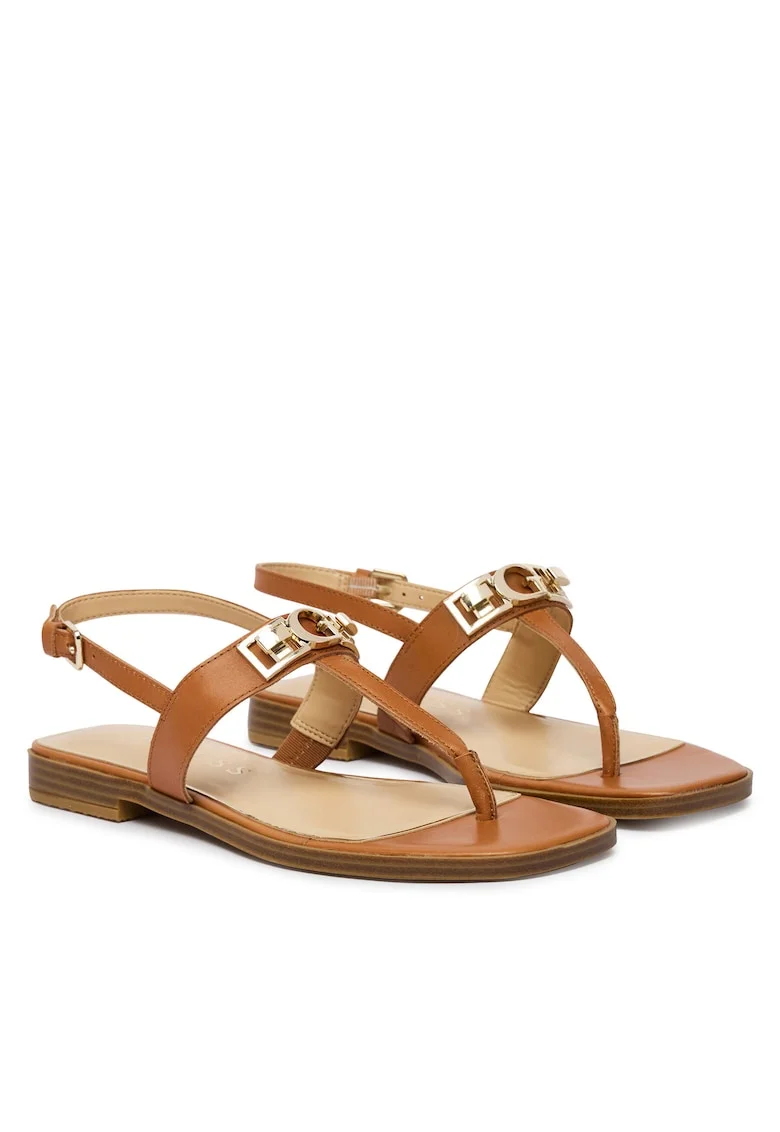 Sandale dama,  piele naturala, maro