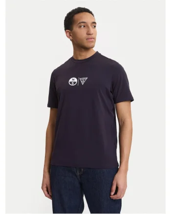 Tricou Barbati,  Bleumarin, bumbac organic