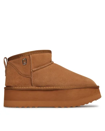Cizme dama,  piele naturala, calduroase, maro,