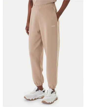 Pantaloni de trening dama,  poliester, bej