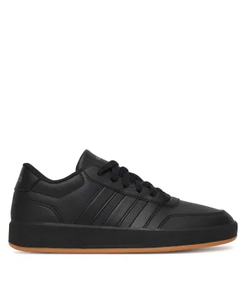 Pantofi sport copii  unisex, piele ecologica, negru,