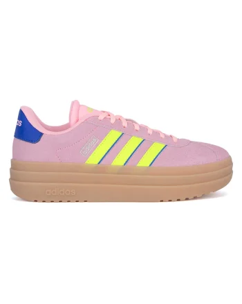Tenisi dama,  piele naturala, roz, talpa cu platforma, stil sportiv