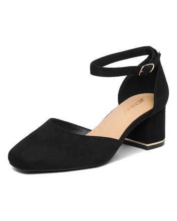 Pantofi eleganti,  textil, negru