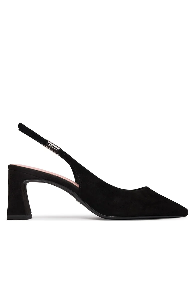 Pantofi dama,  piele naturala, toc clasic, negru