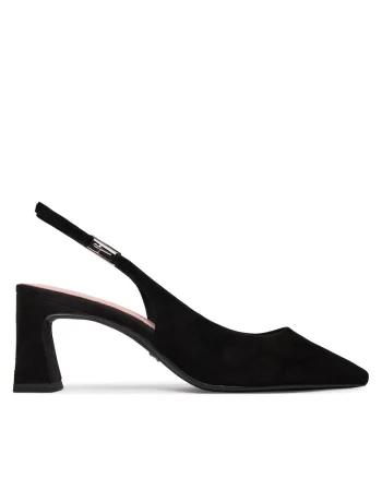 Pantofi dama,  piele naturala, toc clasic, negru